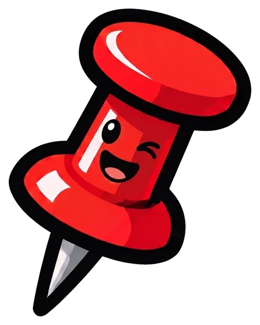 Winking pin